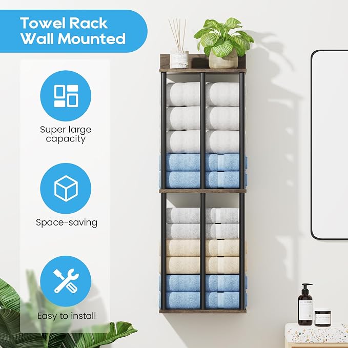 Towel Racks for Bathroom Wall Mounted - Image 3