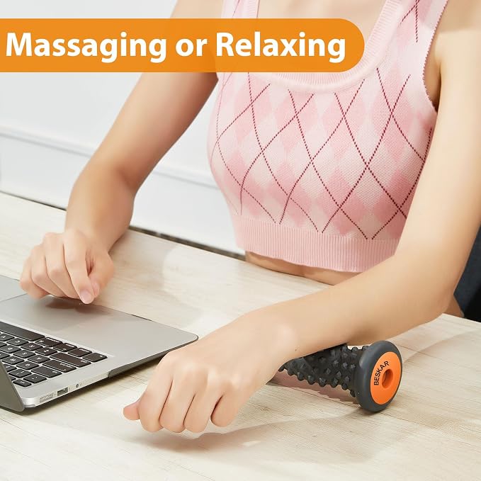 BESKAR Foot Massager Roller for Plantar Fasciitis Relief, Deep Tissue Muscle - Image 6