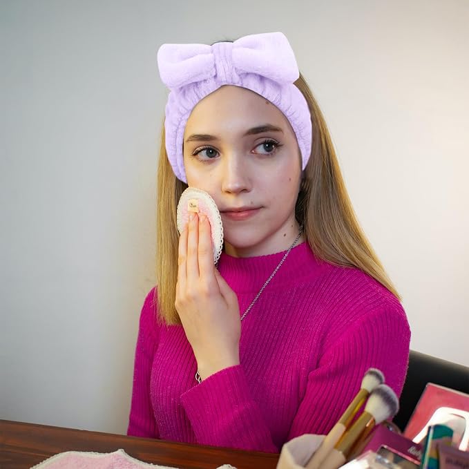 Ondder Spa Terry Cloth Skincare Headbands - Image 5