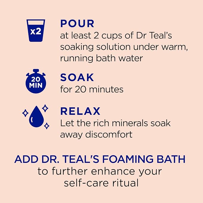 Dr Teal's Pure Epsom Salt Stress Relief - Image 4