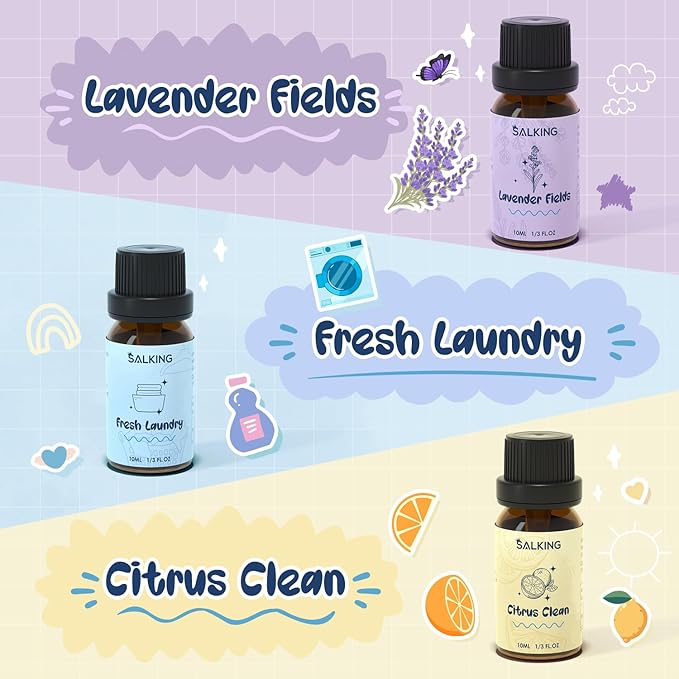 SALKING Laundry Fragrance Oils, Premium Essential Oil - Image 3