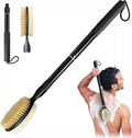 Gobiteli Back Scrubber with Soft and Stiff Bristles by Gobiteli