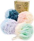 Spongentle Shower Loofah Bath Sponge, Body Scrubber by SunliteSports