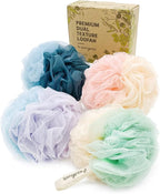 Spongentle Shower Loofah Bath Sponge, Body Scrubber by SunliteSports