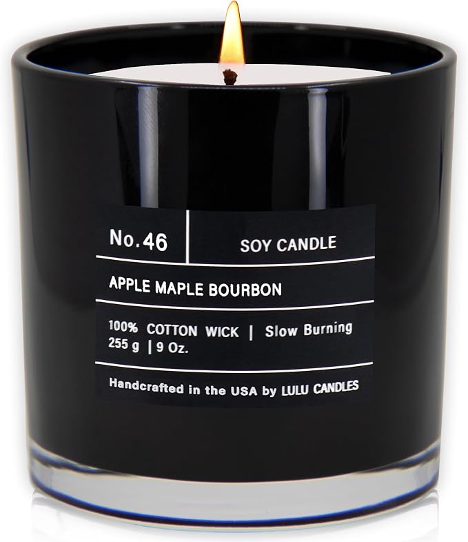 Lulu Candles | Apple Maple Bourbon Candle | Smells Like Fall | Luxury Scented by LULUCANDLES