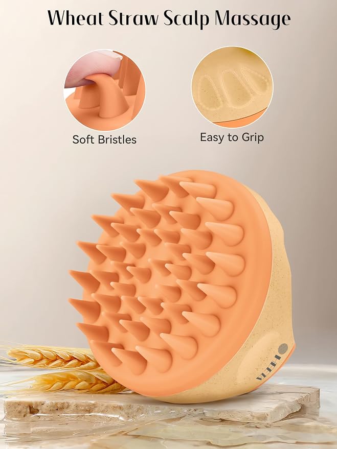 HEETA Scalp Massager with Soft Silicone Bristles - Image 3