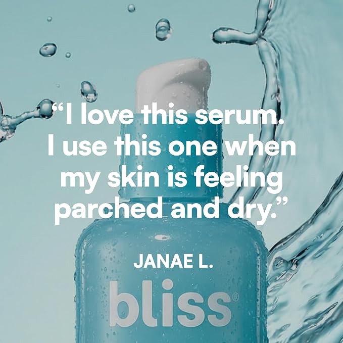 Bliss Drench & Quench Hyaluronic Acid Serum – Hydrating Face Serum - Image 2