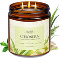 Auelife Scented Candles, 12oz Large 3-Wick Candle by Auelife
