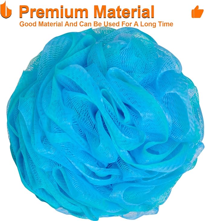 Urbanstrive Shower Bath Sponge XL 75g Soft Shower Loofahs Balls - Image 7