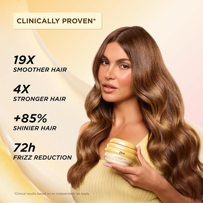 Gisou Honey Gloss Ceramide Therapy Hair Mask – Deep Repair & Hydration - Image 5