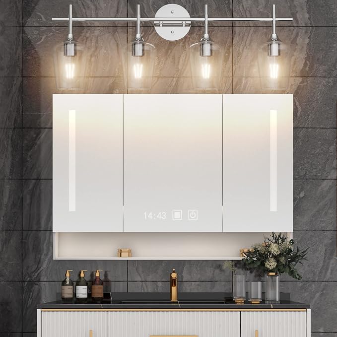 Ralbay Chrome Bathroom Vanity Light - Image 6