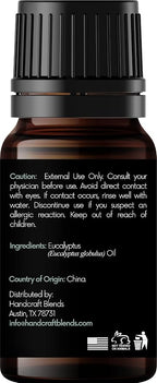 Handcraft Blends Eucalyptus Essential Oil – 0.33 Fl Oz – 100% Pure and Natural - Image 2