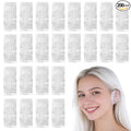 200 Pack Disposable Ear Covers for Shower, Ear Covers for Hair Dye, Waterproof by Unknown