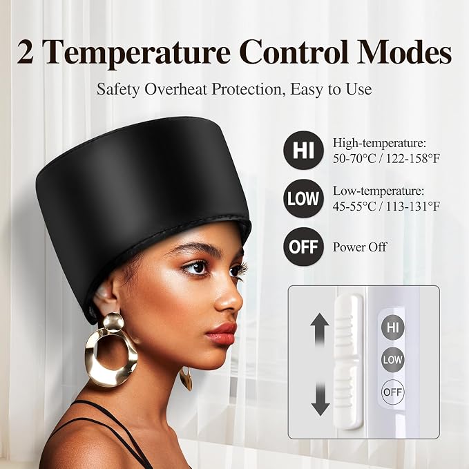 Heated Electric Thermal Steamer Cap - Image 4