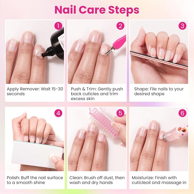 Cuticle Remover Kit: 13Pcs Manicure Pedicure Kit - Image 7