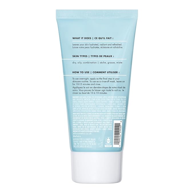 e.l.f. SKIN Holy Hydration! Sleeping Mask, Moisturizing & Plumping Dual-Use - Image 2