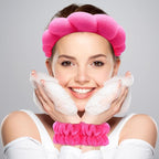 Zkptops Spa Headband for Women Sponge Makeup Skincare Headband Washing Face - Image 2