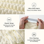 REDKISS 4 Pack Extra Large Hair Towels - Image 6