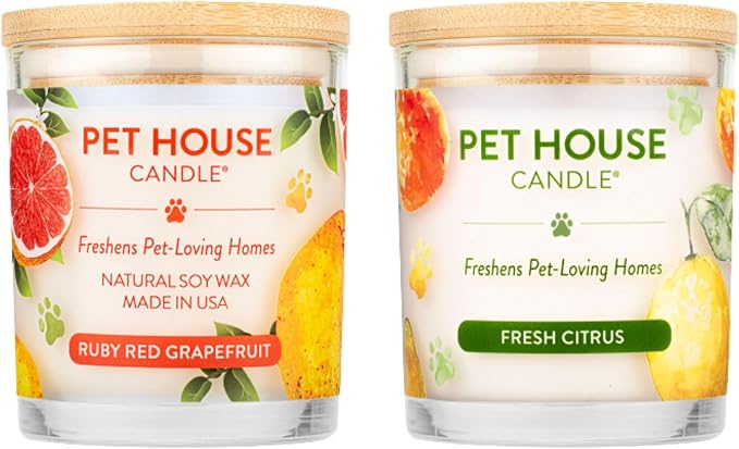 One Fur All Pet House Candle 2 Pack by OneFurAll