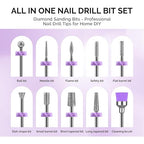 MelodySusie Nail Drill Bits, Nail Gel Polish Remover Tool - Image 2