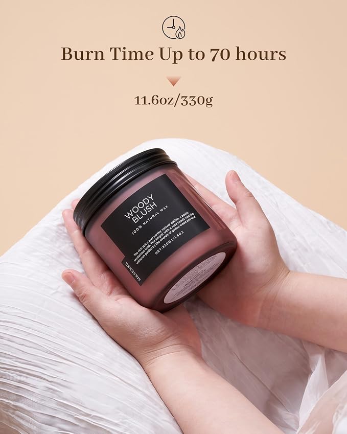 M&SENSE Rose Oud Scented Candles - Image 4