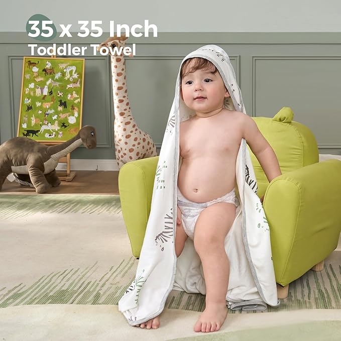 Momcozy Best Wishes Baby Towel - Image 6