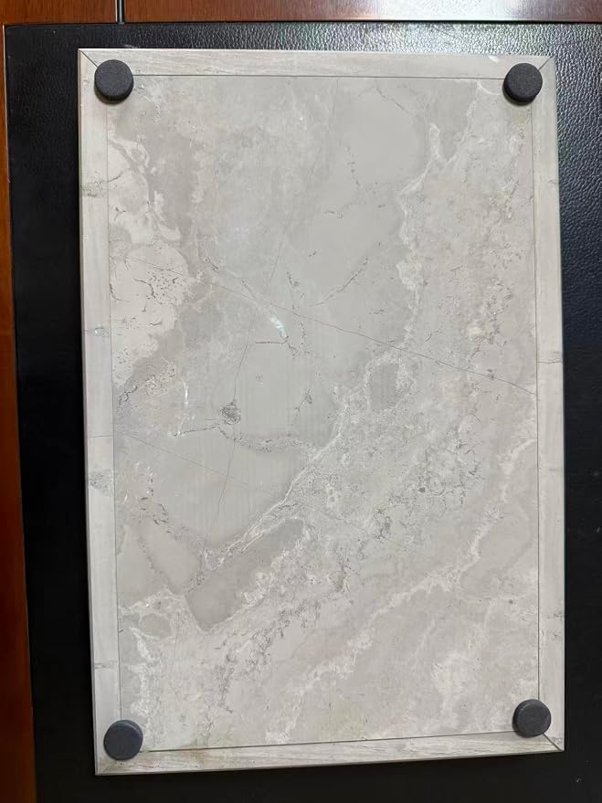 Pure Natural Marble Tray for Bathroom, Sink. Cosmetics, toiletries, etc. can be - Image 11