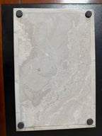 Pure Natural Marble Tray for Bathroom, Sink. Cosmetics, toiletries, etc. can be - Image 11
