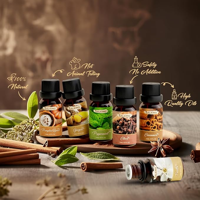SALKING Spice Essential Oils, Premium Fragrance Oil - Image 5