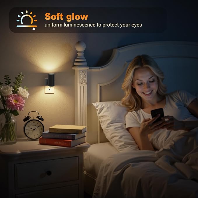 JandCase LED Night Light, Night Lights Plug into Wall - Image 7