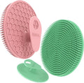 Silicone Body and Face Scrubber Set 3 Pack, BEAUTAIL Shower Bath Scrubber by BEAUTAIL