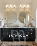 Bathroom Light Fixtures, Brushed Gold Vanity Lights - Image 7