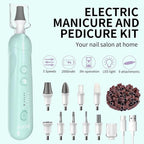 Manicure Pedicure Kit for Women, Professional Nail Grinder for Senior Thick - Image 2