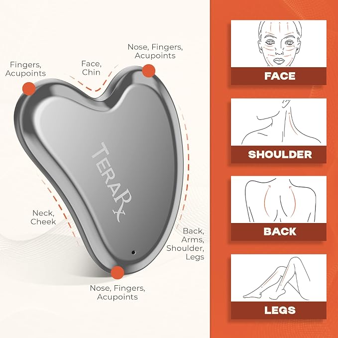 TeraRX® Terahertz Gua Sha for Enhanced Lymphatic Drainage, and Relieved Facial - Image 5