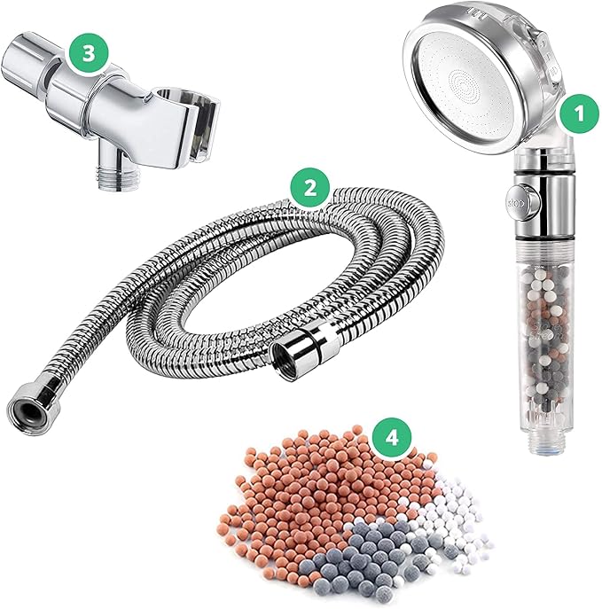 Original StoneStream EcoPower High Pressure Handheld Shower Head by StoneStream