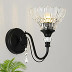 1 Piece Black Wall Sconce, 1-Light Black Farmhouse Wall Sconce - Image 2