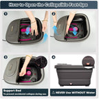 Collapsible Foot Bath, Foot Spa Bath Massager - Image 6