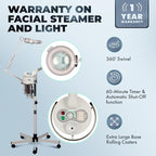 Buy-Rite 2-in-1 Marie Ozone Facial Steamer, 5 Diopter Magnifying Lamp, Fully - Image 5