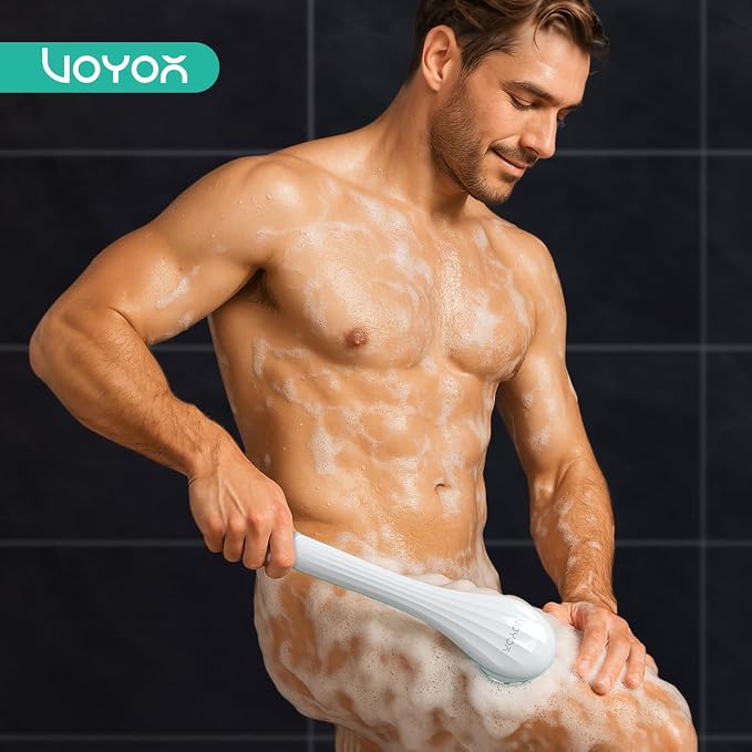 VOYOR Electric Silicone Body Scrubber, Back Scrubber - Image 8