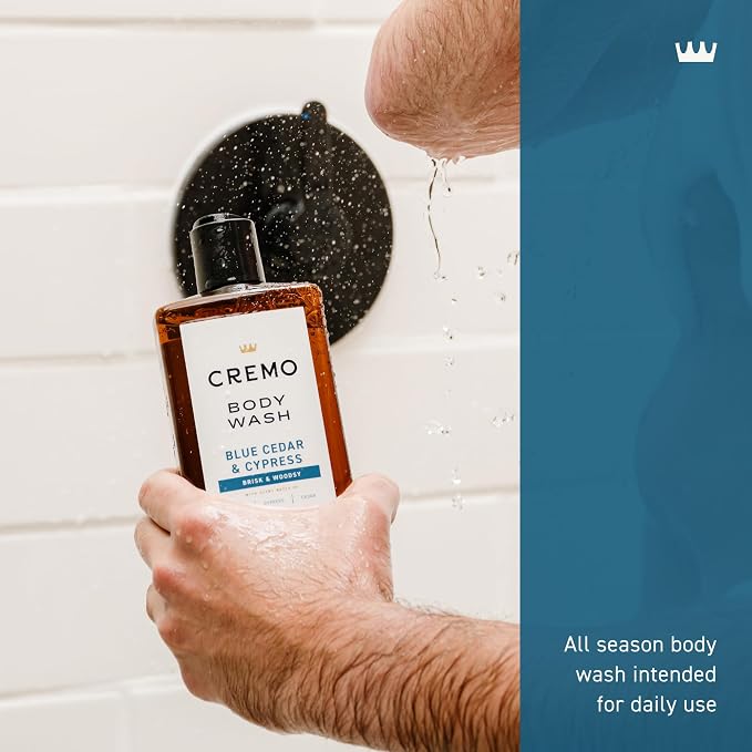 Cremo Body Wash for Men, Rich-Lathering Cypress and Cedar, 16 Fl Oz - Image 5