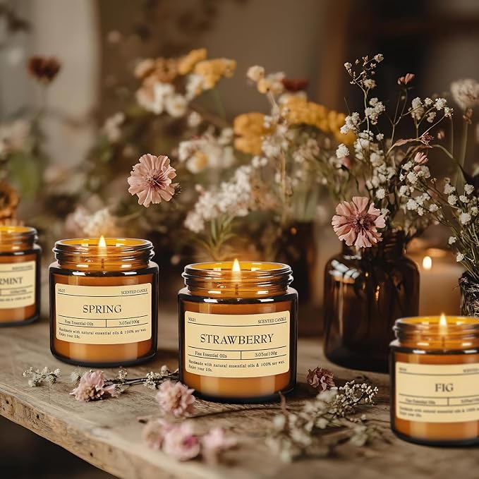 24-Pack 3.05oz Scented Candle Gift Sets - Image 9