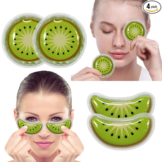 ZNÖCUETÖD Small Gel Ice Pack for Eye Pads and Under Eye Patches, Hot Cold by ZN%C3%96CUET%C3%96D