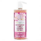 SpaScriptions Cherry Blossom & Vanilla Exfoliating Body Wash by Spascriptions