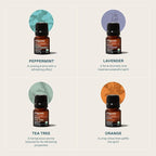 Cliganic Signature Essential Oils Diffuser Set – Aromatherapy Humidifier - Image 2