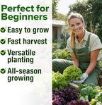 HOME GROWN 20 Variety Lettuce Seeds 21, 700+ Bulk Pack Heirloom Non-GMO - Image 7