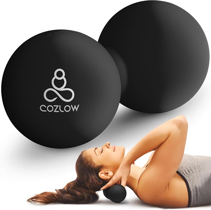 COZLOW Double Lacrosse Silicone Massage Ball by Cozlow
