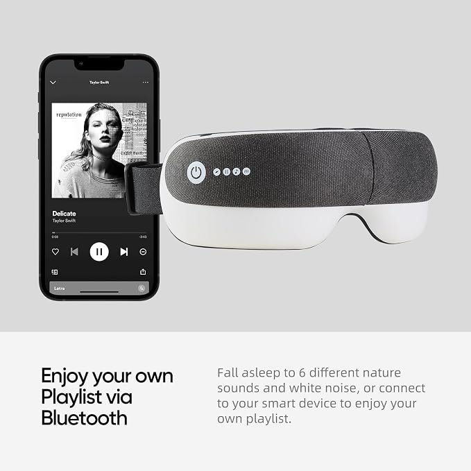 Freed Mind 3 Eye Massager & Bluetooth Heat Sleep mask, Father Gift Sets |with - Image 8