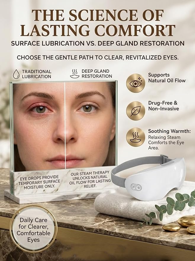 Beminda Steam Eye Therapy, Beminda Steam Therapy Pro, Steam Eye Mask - Image 5