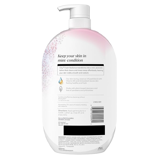 Olay Body Wash for Women, Fresh Radiance, 24/7 Skin-Loving Freshness, Visibly - Image 13