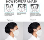 LEMENT 50PCS KN95 Face Mask 5 Layer Breathable - Image 5